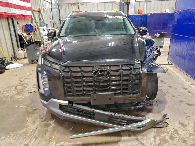 2023 Hyundai Palisade VIN KM8R5DGE8PU574023 COPART salvage auction — FRONT END, Wy - Cert Of Title-Salvage, sold $100 on 2026-07-29 (photo 5)