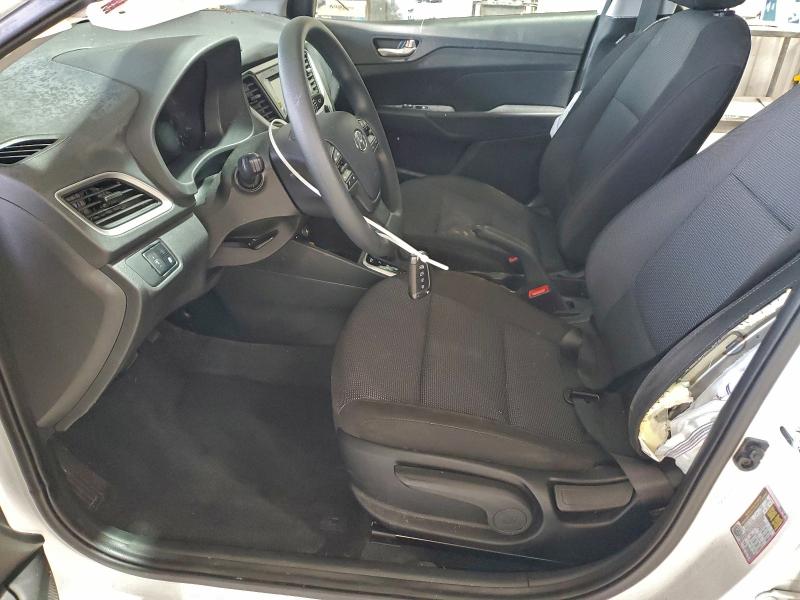 2022 Hyundai Accent VIN 3KPC24A67NE180495 COPART salvage auction — ROLLOVER, Pa - Certificate Of Salvage, sold $2,500 on 2026-07-02 (photo 7)