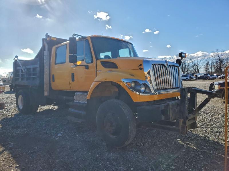 2013 International 7000-series VIN 1HTWLAZR3DJ350752 COPART salvage auction — FRONT END, Md - Certificate Of Title, sold $3,850 on 2026-07-09 (photo 1)
