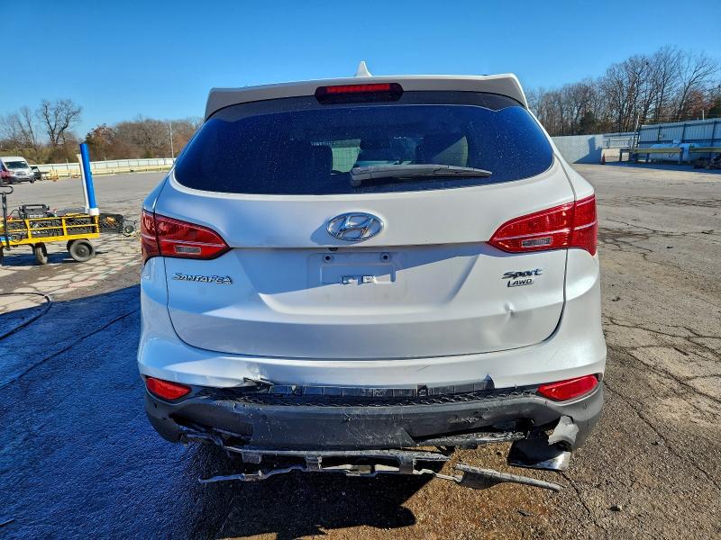 2014 Hyundai Santa fe VIN 5XYZUDLB6EG149398 COPART salvage auction — REAR END, Other, sold $2,300 on 2026-08-03 (photo 6)