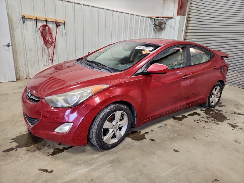 2012 Hyundai Elantra VIN KMHDH4AE6CU324090 COPART salvage auction — REAR END, Ar - Cert Of Title-Salvage, sold $90 on 2026-07-13 (photo 1)