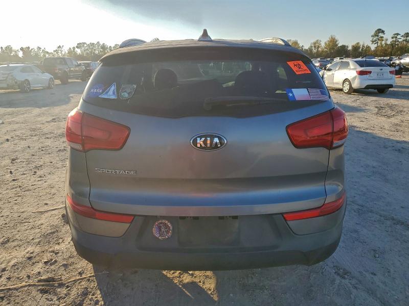 2015 Kia Sportage VIN KNDPB3AC4F7793421 COPART salvage auction — FRONT END, TX - SALVAGE VEHICLE TITLE, sold $1,650 on 2026-07-02 (photo 6)