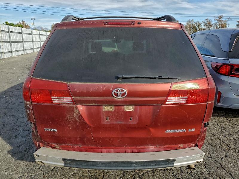 2005 Toyota Sienna VIN 5TDZA23C65S355250 COPART salvage auction — REAR END, Id - Salvage Certificate Of Title, sold $625 on 2026-07-13 (photo 6)