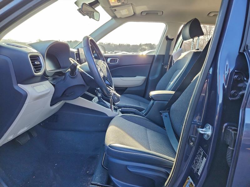 2024 Hyundai Venue VIN KMHRC8A32RU288210 COPART salvage auction — REAR END, NJ - CERT OF TITLE-SALVAGE, sold $4,950 on 2026-07-02 (photo 7)