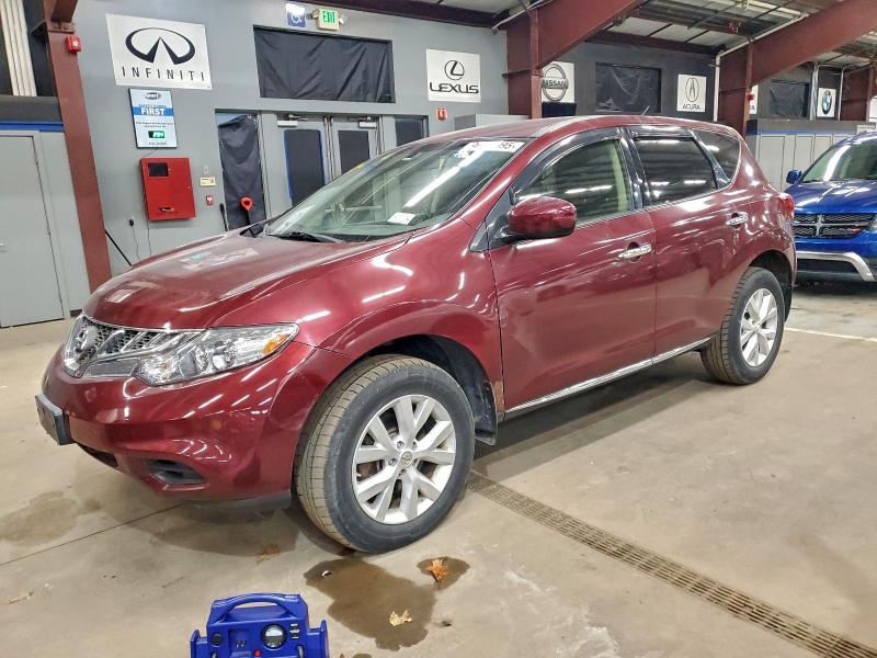 2012 Nissan Murano VIN JN8AZ1MW8CW225884 COPART salvage auction — MINOR DENT/SCRATCHES, Ny - Certificate Of Title, sold $2,500 on 2026-07-17 (photo 1)