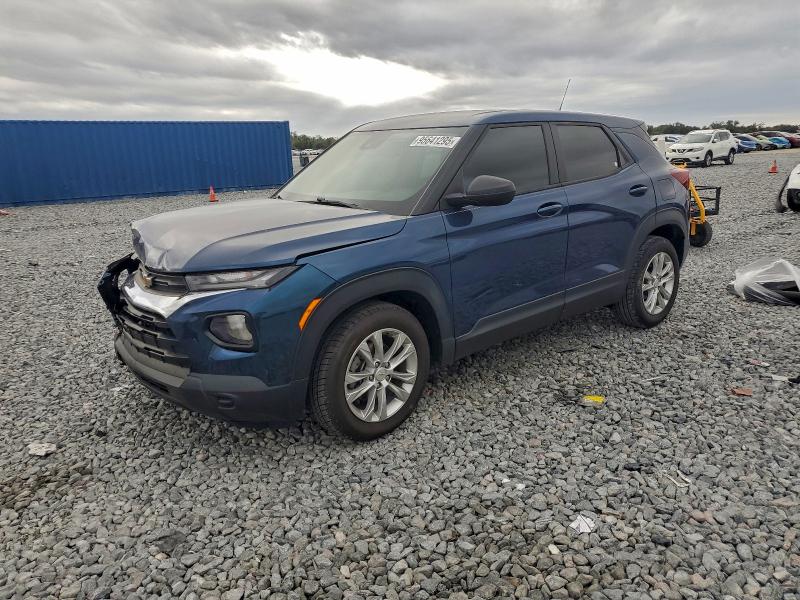 2021 Chevrolet Trailblazer VIN KL79MMS2XMB067018 COPART salvage auction — FRONT END, Fl - Cert Of Title Slvg Rebuildable, sold $2,650 on 2026-07-10 (photo 1)