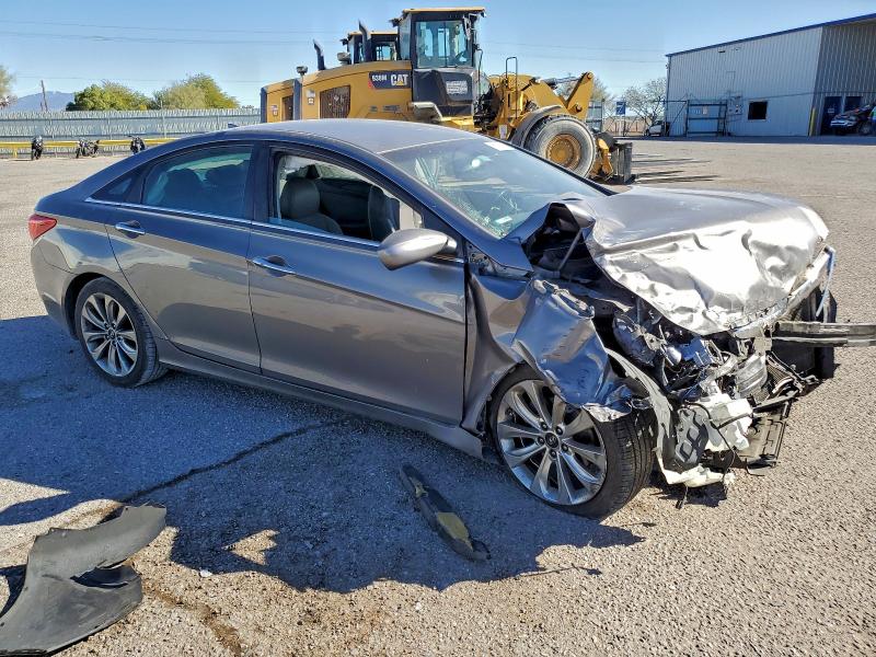 2013 Hyundai Sonata VIN 5NPEC4AC1DH663020 COPART salvage auction — FRONT END, ID - SALVAGE CERTIFICATE OF TITLE, sold $225 on 2026-07-17 (photo 4)
