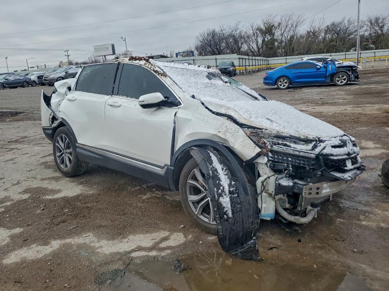 2021 Honda Cr-v VIN 2HKRW2H95MH621490 COPART salvage auction — ALL OVER, Ok - Cert Of Title-Salvage, sold $1,950 on 2026-07-02 (photo 4)