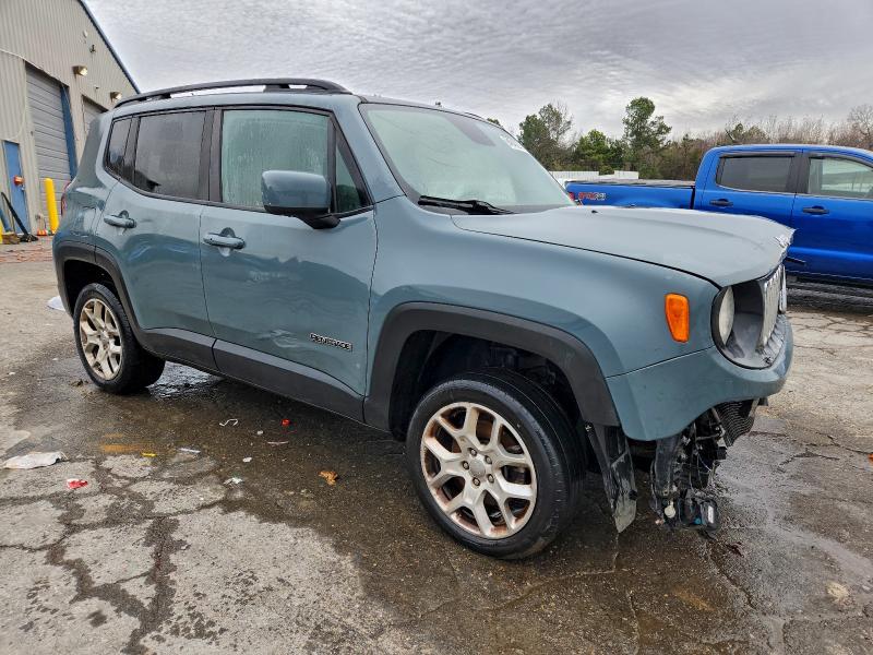 2017 Jeep Renegade VIN ZACCJBBB2HPF31503 COPART salvage auction — FRONT END, Tn - Salvage Certificate, sold $2,250 on 2026-07-28 (photo 4)