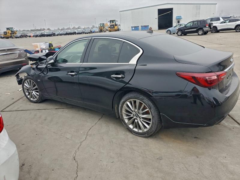 2018 Infiniti Q50 VIN JN1CV7AP0JM241170 COPART salvage auction — FRONT END, Ca - Dis/Dlr/Exp Only Clean Title, sold $2,475 on 2026-07-13 (photo 2)