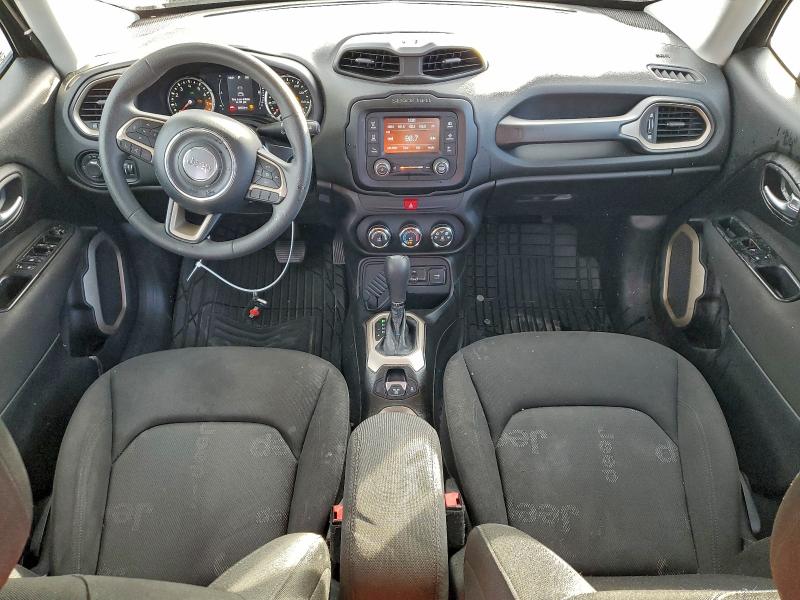 2017 Jeep Renegade VIN ZACCJAAB2HPF35157 COPART salvage auction — FRONT END, Ca - Salvage Certificate, sold $550 on 2026-07-02 (photo 8)