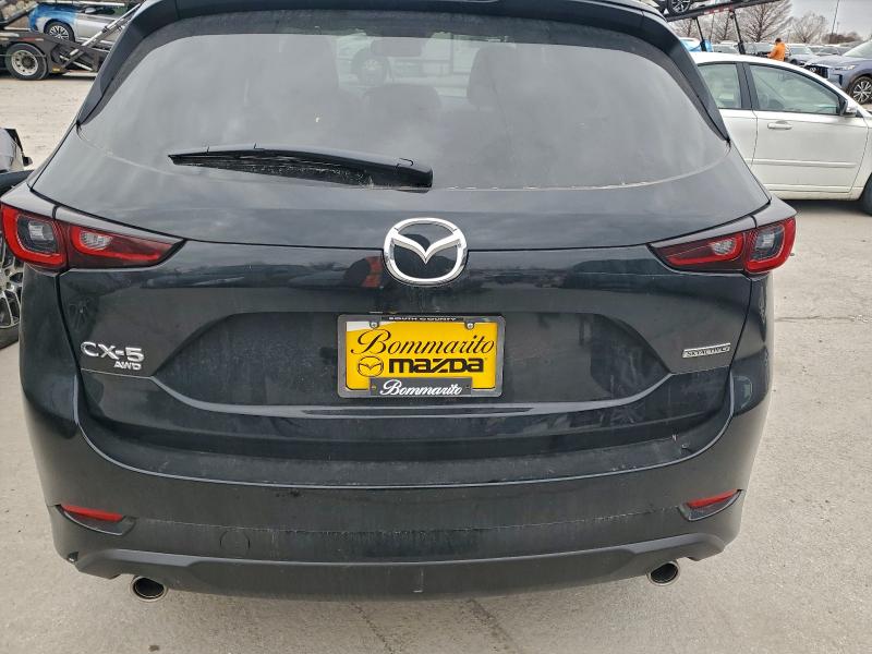 2025 Mazda Cx-5 VIN JM3KFBCMXS0709627 COPART salvage auction — FRONT END, Mo - Salvage Certificate Of Title, sold $1,450 on 2026-07-24 (photo 6)