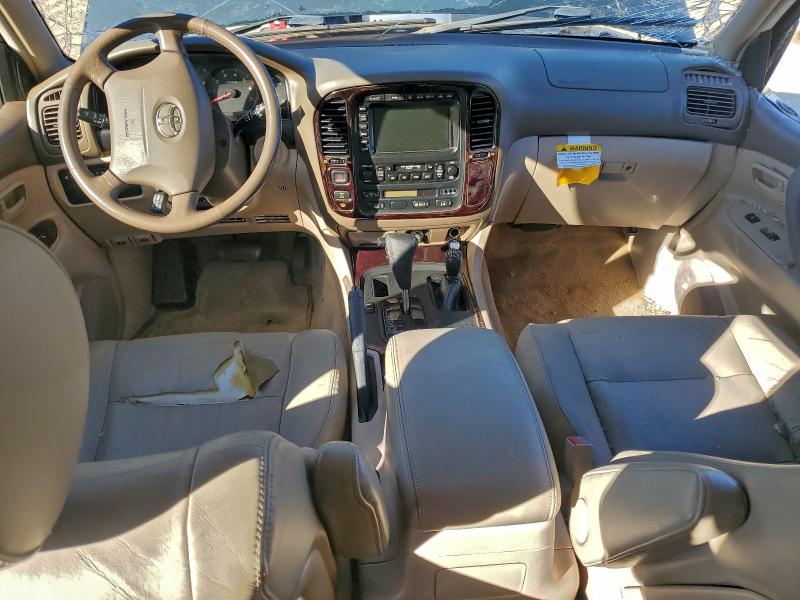 2001 Toyota Land cruiser VIN JTEHT05J612016717 COPART salvage auction — ROLLOVER, Al - Cert Of Title-Salvage Title, sold $5,500 on 2026-07-21 (photo 8)