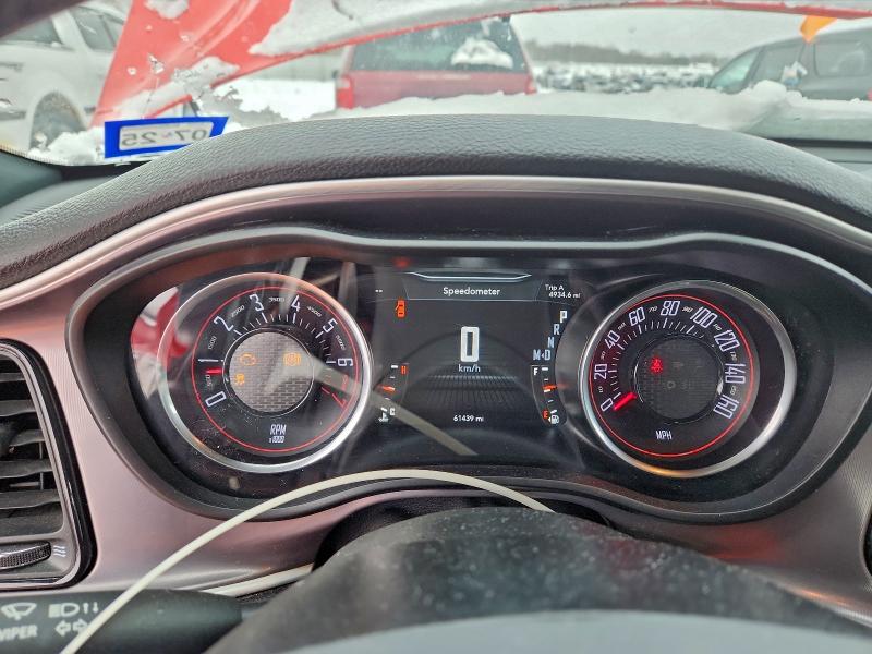 2022 Dodge Challenger VIN 2C3CDZAGXNH265517 COPART salvage auction — FRONT END, Mi - Cert Of Title-Salvage Vehicle, sold $3,100 on 2026-07-02 (photo 9)