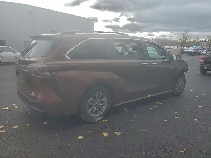 2023 Toyota Sienna VIN 5TDJSKFC3PS103772 COPART salvage auction — FRONT END, Or - Salvage Title Certificate, sold $5,300 on 2026-07-22 (photo 3)