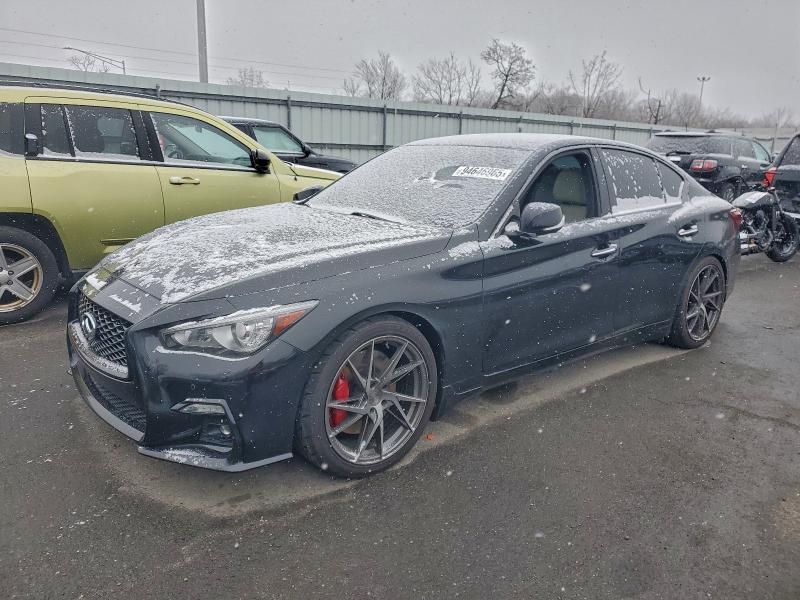 2021 Infiniti Q50 VIN JN1FV7DR5MM880255 COPART salvage auction — SIDE, NJ - CERT OF TITLE-SALVAGE, sold $7,225 on 2026-07-27 (photo 1)