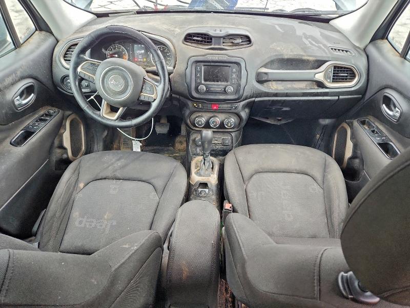 2017 Jeep Renegade VIN ZACCJBBB2HPF31503 COPART salvage auction — FRONT END, Tn - Salvage Certificate, sold $2,250 on 2026-07-28 (photo 8)