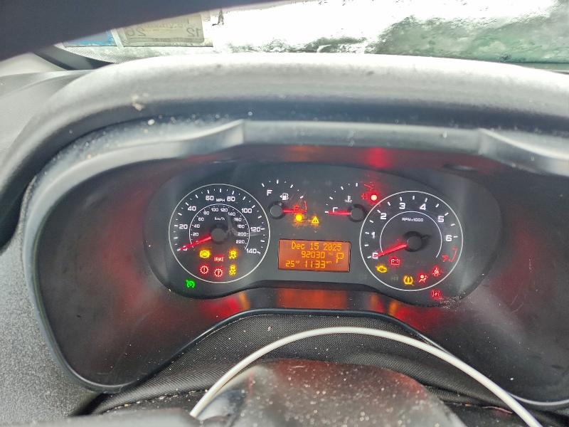 2022 Ram Promaster city VIN ZFBHRFAB8N6X37269 COPART salvage auction — FRONT END, Salvage Title, sold $2,700 on 2026-07-15 (photo 9)