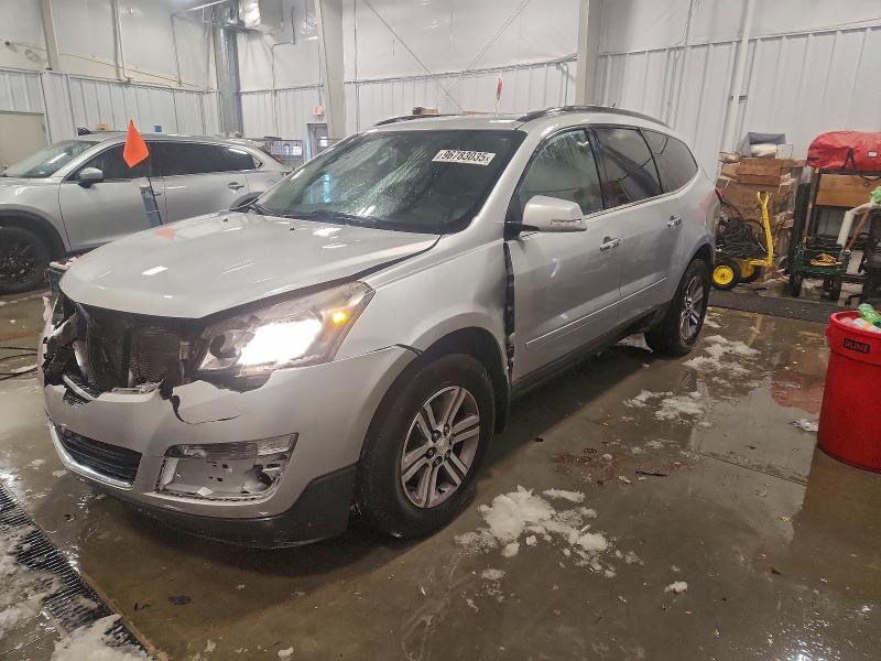 2016 Chevrolet Traverse VIN 1GNKVHKD4GJ184413 COPART salvage auction — FRONT END, Mi - Certificate Of Title, sold $1,050 on 2026-07-02 (photo 1)