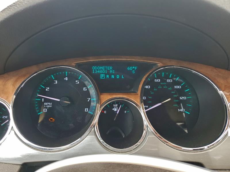 2012 Buick Enclave VIN 5GAKRCED8CJ114033 COPART salvage auction — FRONT END, Ut - Salvage Certificate, sold $850 on 2026-07-24 (photo 9)