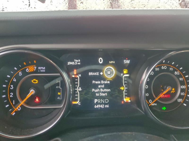 2022 Jeep Wrangler / VIN 1C4HJXEN6NW270299 COPART salvage auction — MECHANICAL, Ca - Salvage Certificate, sold $8,500 on 2026-07-22 (photo 9)