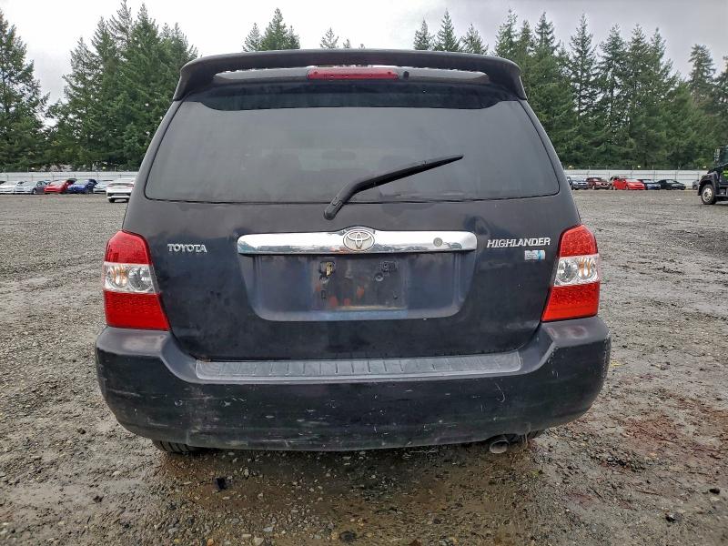 2006 Toyota Highlander VIN JTEDW21A560012149 COPART salvage auction — MECHANICAL, Ca - Certificate Of Title, sold $500 on 2026-07-07 (photo 6)