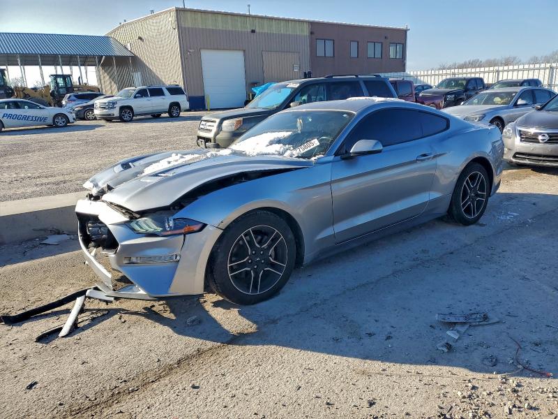 2020 Ford Mustang VIN 1FA6P8TH5L5139060 COPART salvage auction — FRONT END, Ks - Duplicate Title, sold $3,350 on 2026-08-25 (photo 1)
