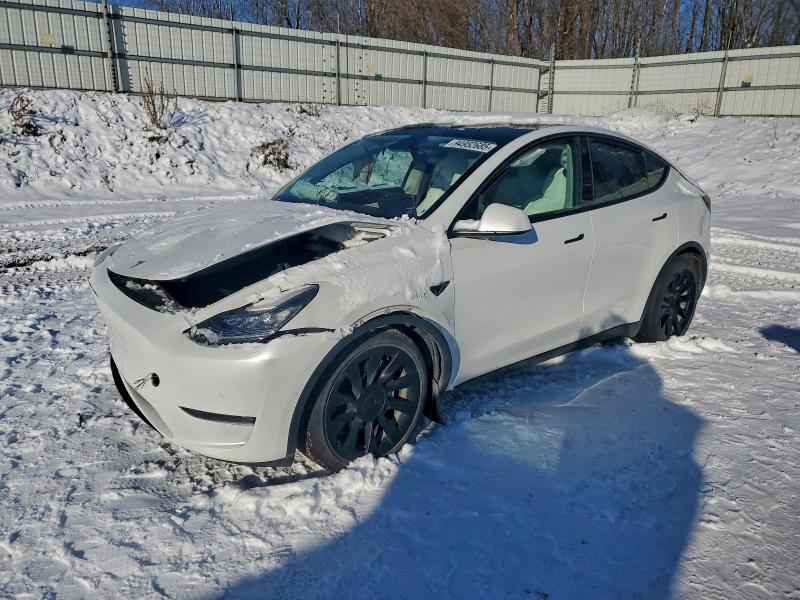 2021 Tesla Model y VIN 5YJYGDEE4MF179533 COPART salvage auction — FRONT END, Mi - Scrap Certificate Of Title, sold $200 on 2026-07-22 (photo 1)