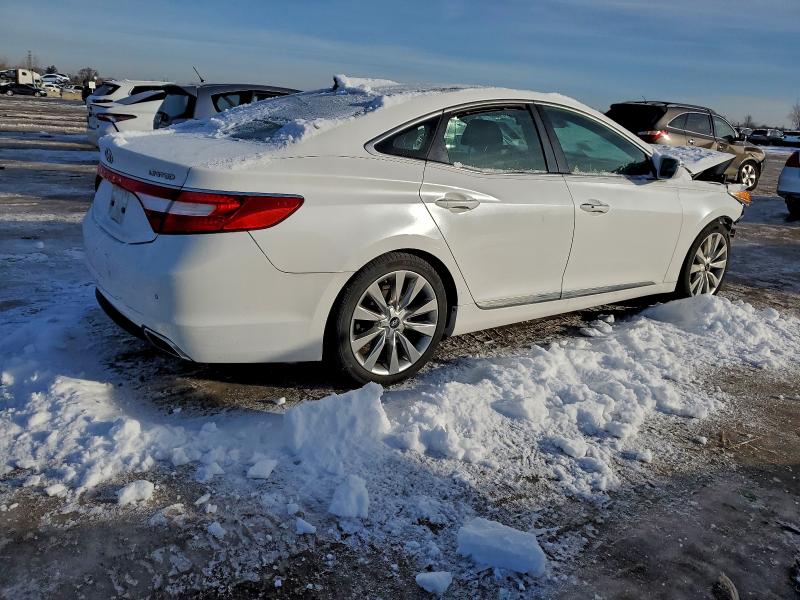 2017 Hyundai Azera VIN KMHFH4JG6HA586016 COPART salvage auction — FRONT END, Il - Salvage Certificate, sold $1,150 on 2026-07-14 (photo 3)