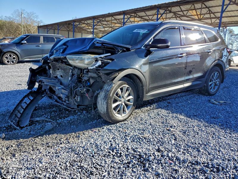 2018 Hyundai Santa fe VIN KM8SNDHF9JU262048 COPART salvage auction — FRONT END, GA - CERT OF TITLE-SALVAGE, sold $1,150 on 2026-07-23 (photo 1)