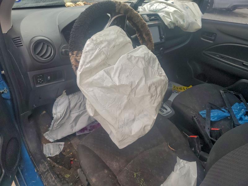 2020 Mitsubishi Mirage VIN ML32A3HJ9LH009499 COPART salvage auction — FRONT END, Tx - Salvage Vehicle Title, sold $1,300 on 2026-07-02 (photo 8)