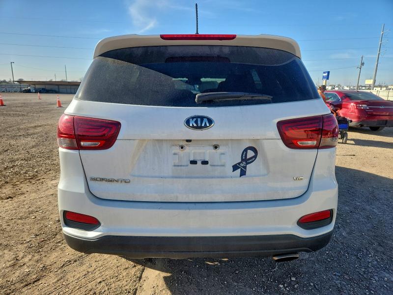 2019 Kia Sorento VIN 5XYPG4A58KG477638 COPART salvage auction — FRONT END, Tx - Salvage Vehicle Title, sold $2,500 on 2026-07-14 (photo 6)