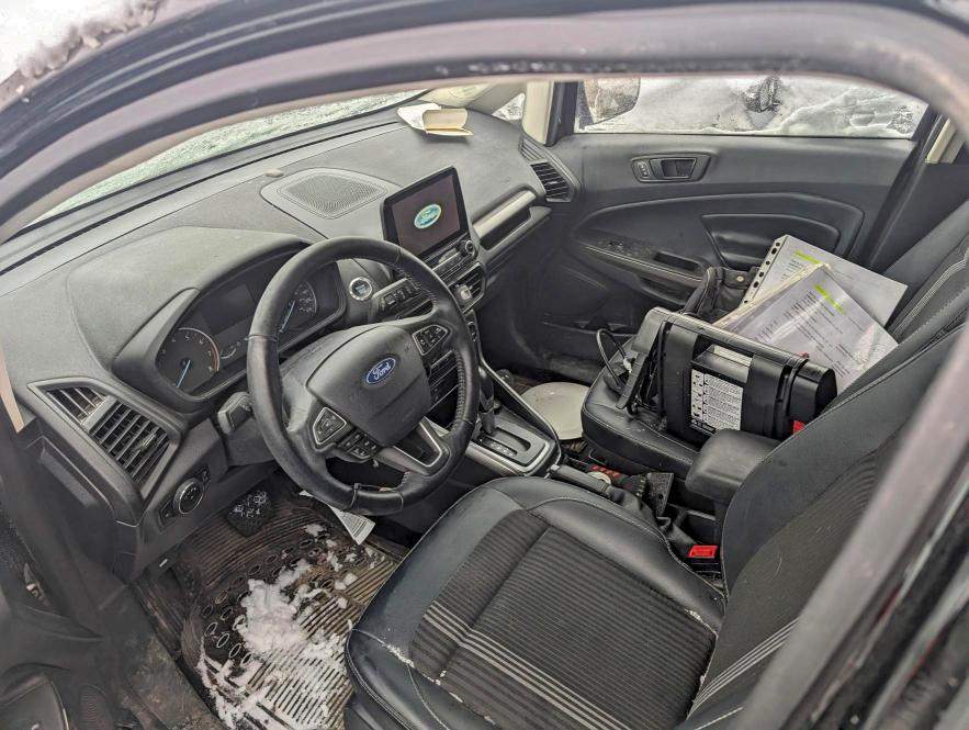 2019 Ford Ecosport VIN MAJ6S3JL7KC252107 COPART salvage auction — UNDERCARRIAGE, Qc - Irrecuperable, sold $150 on 2026-07-21 (photo 7)