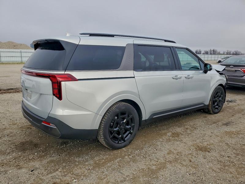 2025 Kia Carnival VIN KNDNE5K38S6467260 COPART salvage auction — FRONT END, Ca - Salvage Certificate, sold $17,200 on 2026-07-06 (photo 3)