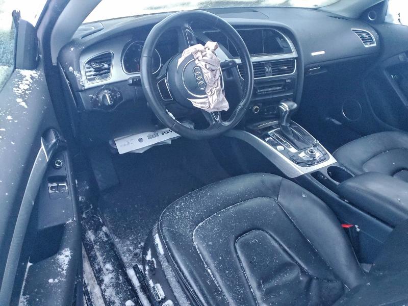 2017 Audi A5 VIN WAUMFAFR2FA051673 COPART salvage auction — FRONT END, Il - Salvage Certificate, sold $1,900 on 2026-07-17 (photo 8)