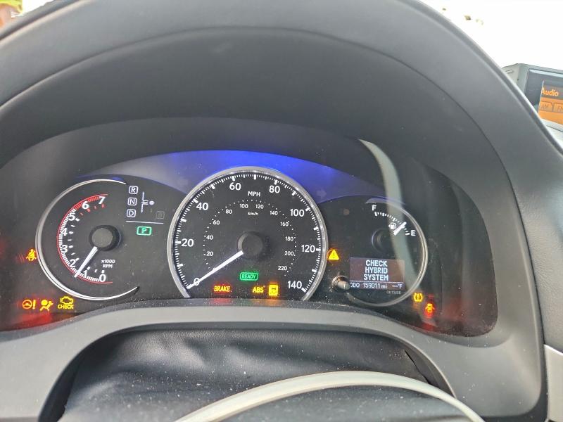 2012 Lexus Ct 200 VIN JTHKD5BH3C2055448 COPART salvage auction — FRONT END, Mo - Salvage Certificate Of Title, sold $1,200 on 2026-07-28 (photo 9)