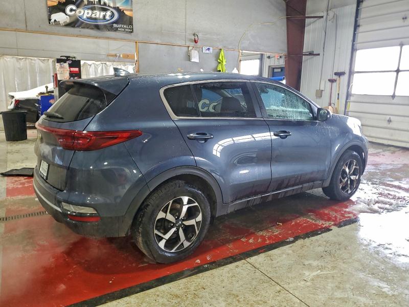 2021 Kia Sportage VIN KNDPMCACXM7851300 COPART salvage auction — VANDALISM, Ny - Mv-907A Salvage Certificate, sold $5,700 on 2026-07-27 (photo 3)
