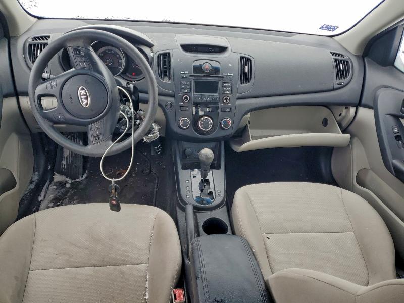 2010 Kia Forte VIN KNAFU4A27A5235647 COPART salvage auction — FRONT END, KS - CERT OF TITLE-SALVAGE, sold $475 on 2026-07-14 (photo 8)