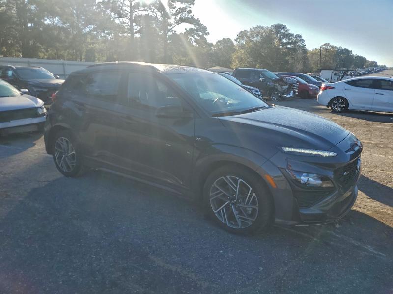 2023 Hyundai Kona VIN KM8K3CA37PU025731 COPART salvage auction — REAR END, Al - Cert Of Title-Salvage Title, sold $5,600 on 2026-07-20 (photo 4)