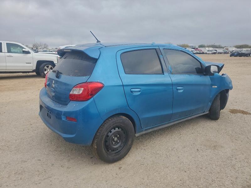 2020 Mitsubishi Mirage VIN ML32A3HJ9LH009499 COPART salvage auction — FRONT END, Tx - Salvage Vehicle Title, sold $1,300 on 2026-07-02 (photo 3)