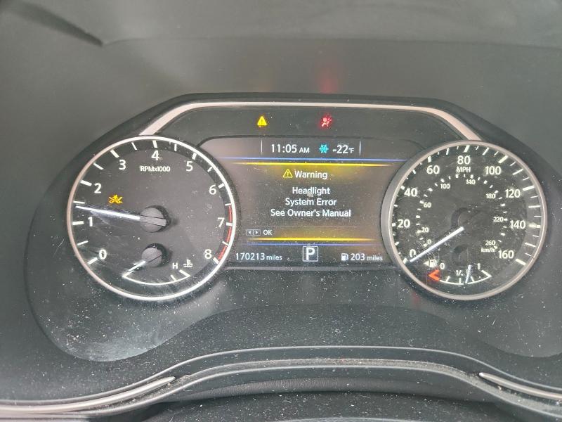 2019 Nissan Maxima VIN 1N4AA6AV8KC382493 COPART salvage auction — FRONT END, Ks - Cert Of Title-Salvage, sold $1,400 on 2026-07-20 (photo 9)