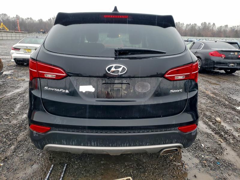 2013 Hyundai Santa fe VIN 5XYZU3LBXDG065691 COPART salvage auction — NORMAL WEAR, Salvage Title, sold $1,250 on 2026-07-28 (photo 6)