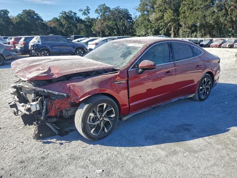 2024 Hyundai Sonata VIN KMHL64JA7RA399244 COPART salvage auction — FRONT END, Fl - Certificate Of Destruction, sold $4,800 on 2026-07-13 (photo 1)