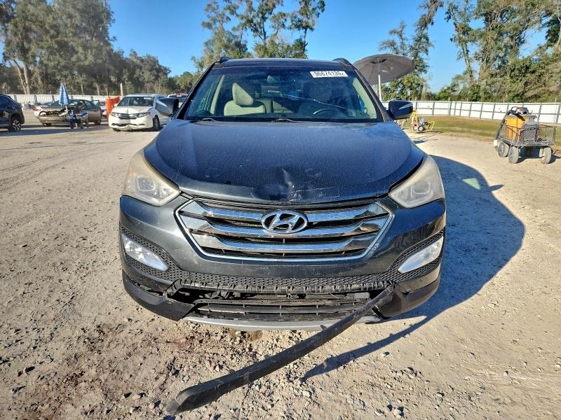 2014 Hyundai Santa fe VIN 5XYZU3LB4EG194138 COPART salvage auction — FRONT END, Nc - Salvage Certificate Of Title, sold $2,500 on 2026-07-07 (photo 5)