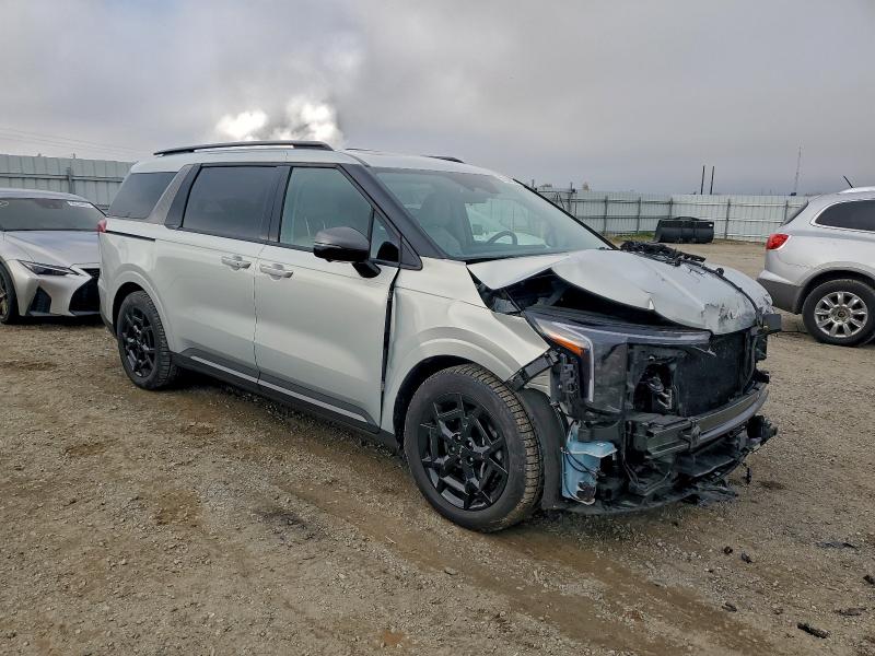 2025 Kia Carnival VIN KNDNE5K38S6467260 COPART salvage auction — FRONT END, Ca - Salvage Certificate, sold $17,200 on 2026-07-06 (photo 4)