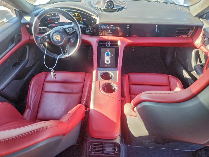 2021 Porsche Taycan VIN WP0AC2Y12MSA63084 COPART salvage auction — FRONT END, PA - CERTIFICATE OF SALVAGE, sold $31,500 on 2026-07-06 (photo 8)
