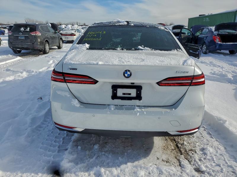 2024 BMW 5er VIN WBA53FJ05RCR89632 COPART salvage auction — FRONT END, IL - SALVAGE CERTIFICATE, sold $25,750 on 2026-07-07 (photo 6)