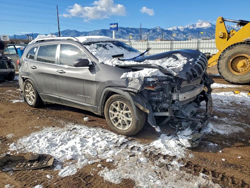 2018 Jeep Cherokee VIN 1C4PJMLXXJD515917 COPART salvage auction — FRONT END, Ks - Cert Of Title-Salvage, sold $850 on 2026-08-03 (photo 4)