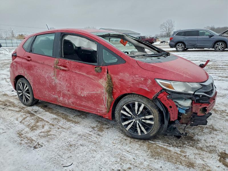 2019 Honda Fit VIN 3HGGK5H87KM731946 COPART salvage auction — ROLLOVER, Oh - Cert Of Title-Salvage, sold $2,050 on 2026-07-09 (photo 4)