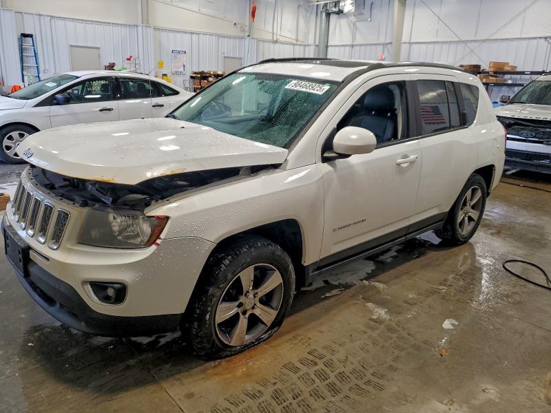 2016 Jeep Compass VIN 1C4NJDEB0GD755320 — COPART salvage auction photo